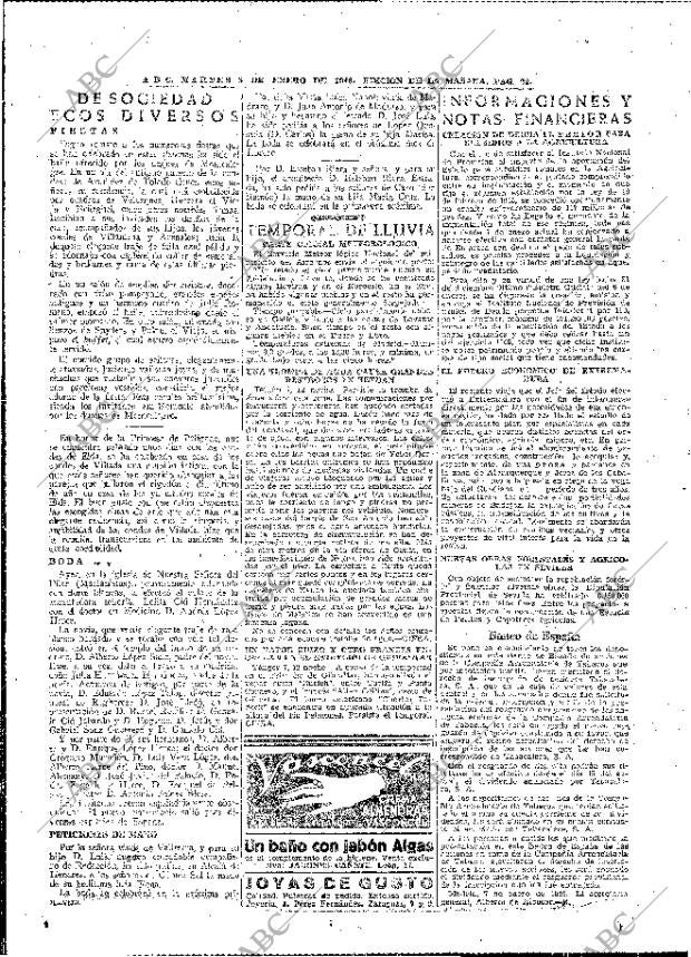 ABC MADRID 08-01-1946 página 22