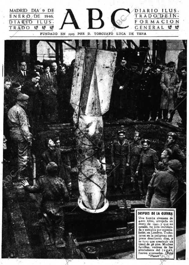 ABC MADRID 09-01-1946 página 1
