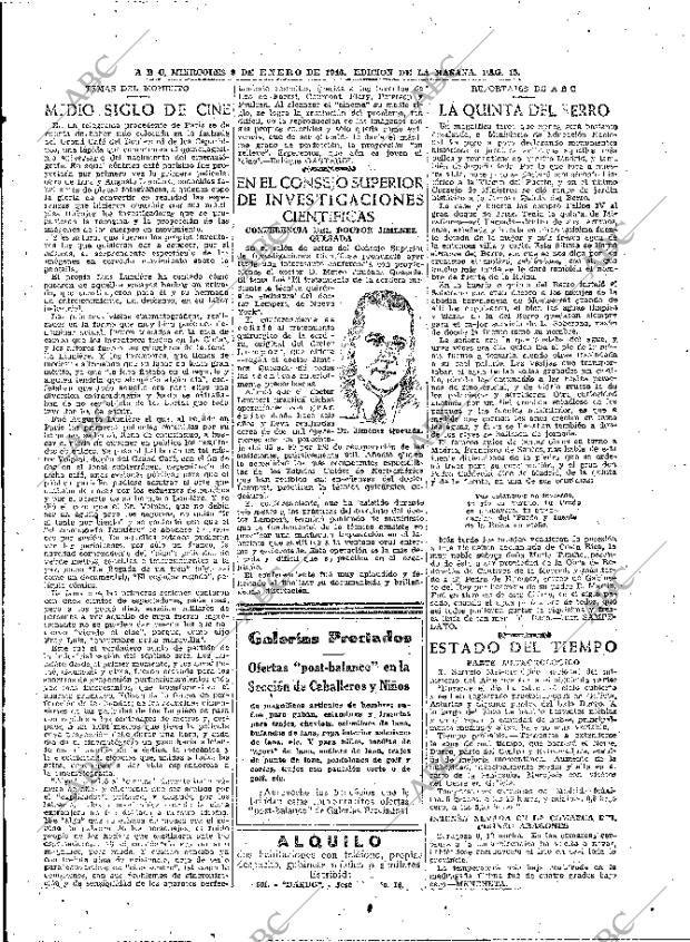 ABC MADRID 09-01-1946 página 15