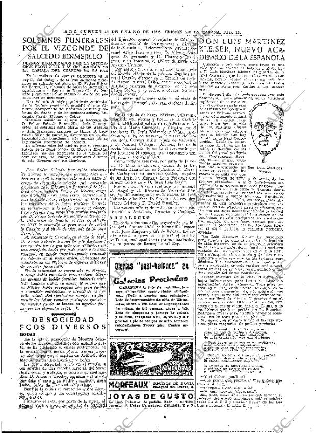ABC MADRID 10-01-1946 página 15