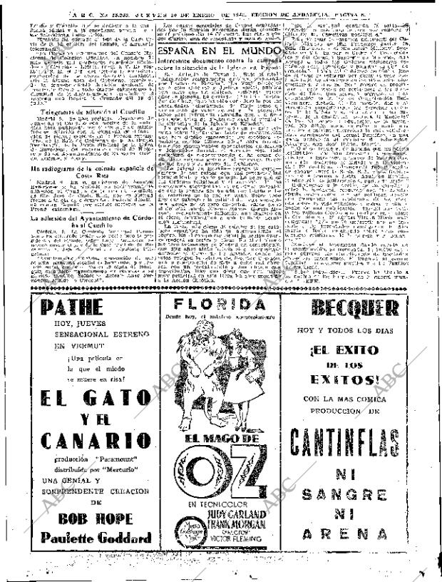ABC SEVILLA 10-01-1946 página 8
