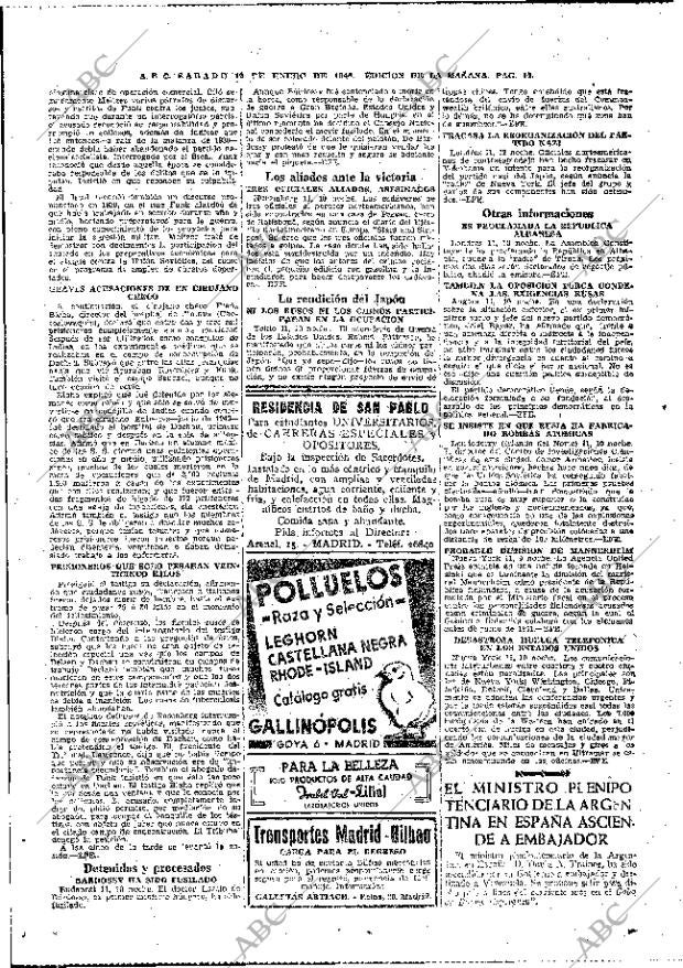 ABC MADRID 12-01-1946 página 14