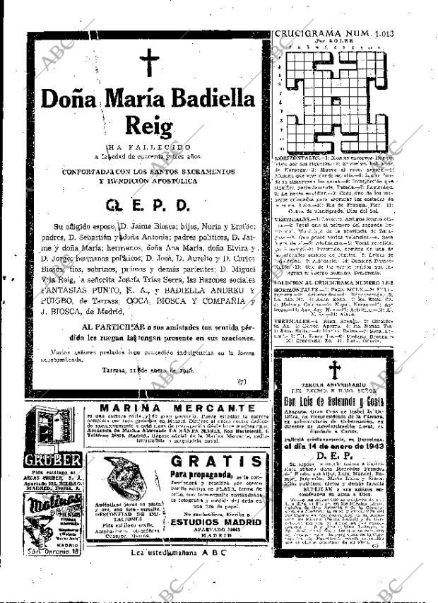 ABC MADRID 12-01-1946 página 25