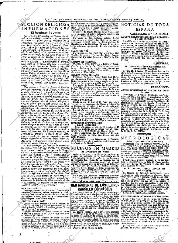 ABC MADRID 13-01-1946 página 40