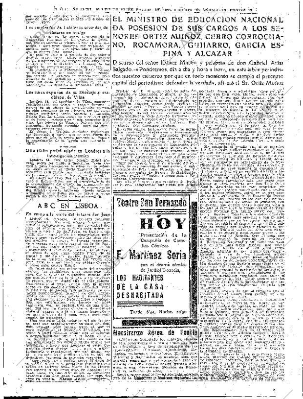 ABC SEVILLA 15-01-1946 página 19