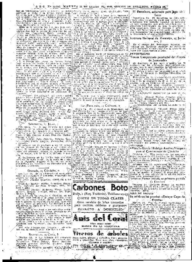 ABC SEVILLA 15-01-1946 página 27