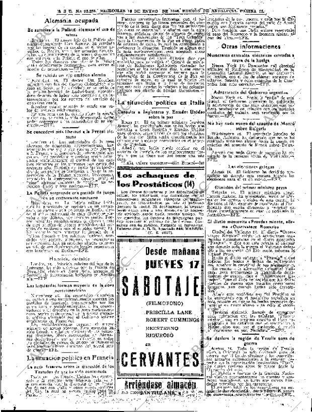 ABC SEVILLA 16-01-1946 página 11