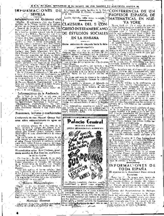 ABC SEVILLA 16-01-1946 página 16