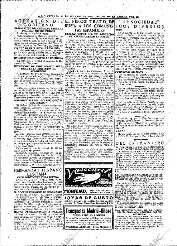 ABC MADRID 17-01-1946 página 12