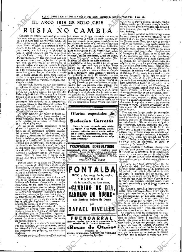 ABC MADRID 17-01-1946 página 13