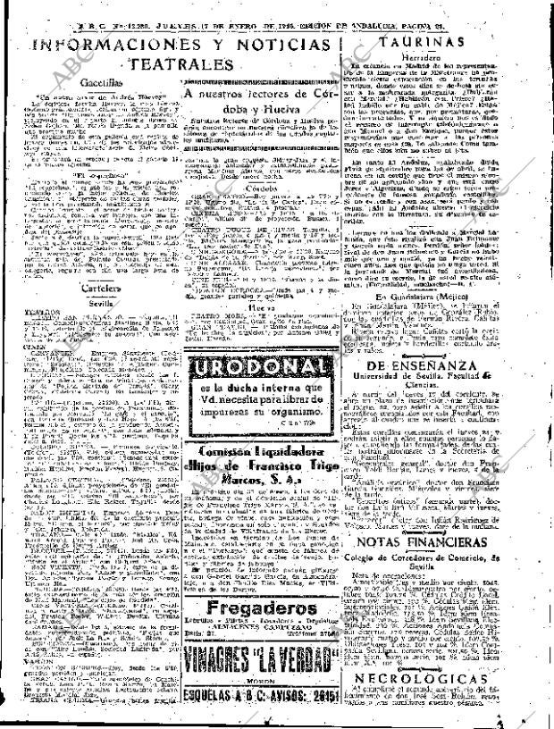 ABC SEVILLA 17-01-1946 página 21