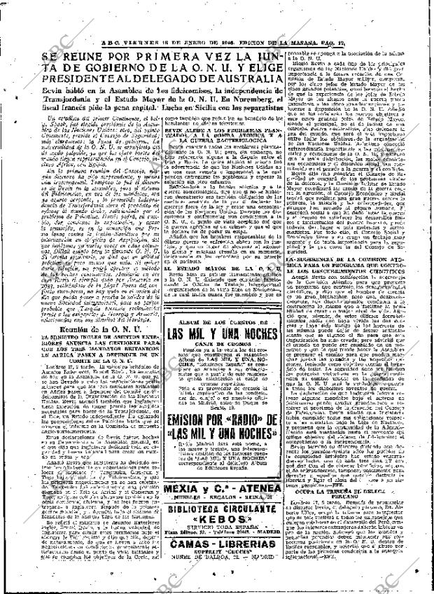 ABC MADRID 18-01-1946 página 17