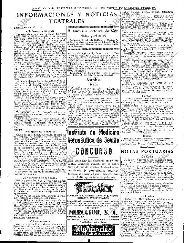 ABC SEVILLA 18-01-1946 página 17