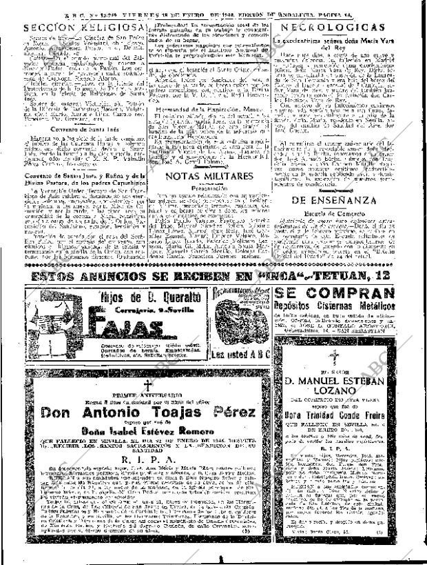 ABC SEVILLA 18-01-1946 página 18