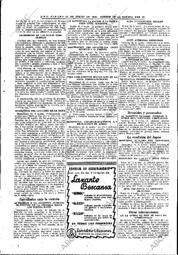 ABC MADRID 19-01-1946 página 13