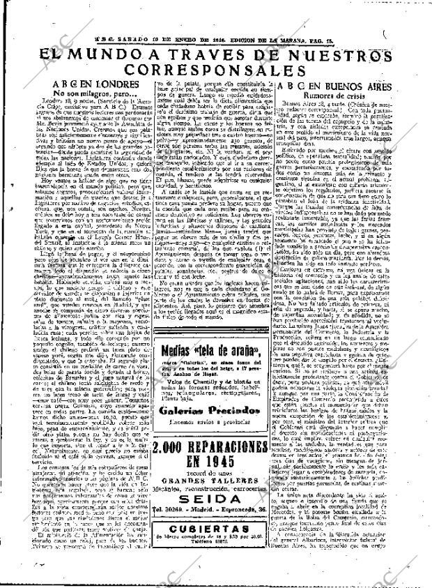 ABC MADRID 19-01-1946 página 15