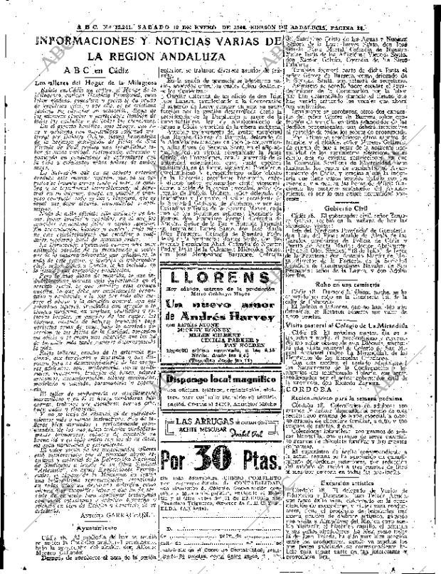 ABC SEVILLA 19-01-1946 página 11