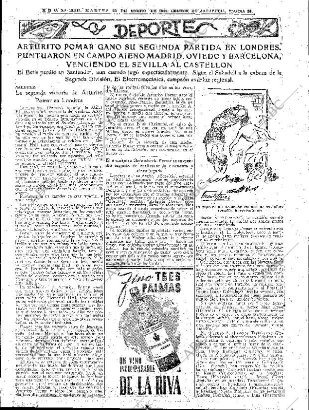 ABC SEVILLA 22-01-1946 página 25