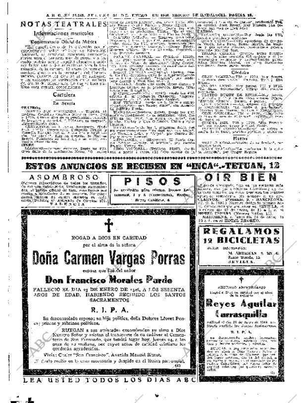 ABC SEVILLA 24-01-1946 página 18