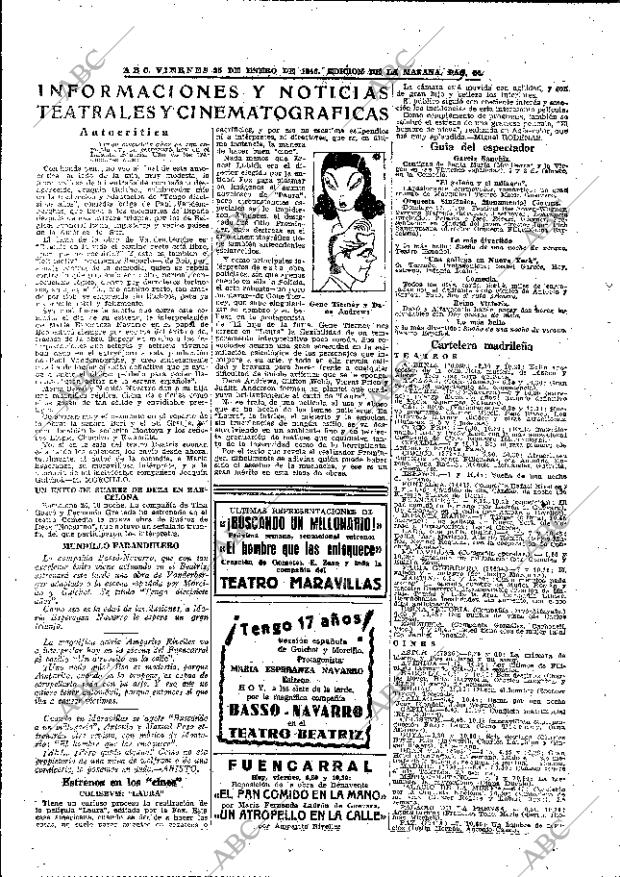 ABC MADRID 25-01-1946 página 26