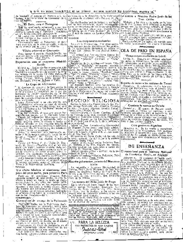 ABC SEVILLA 25-01-1946 página 16