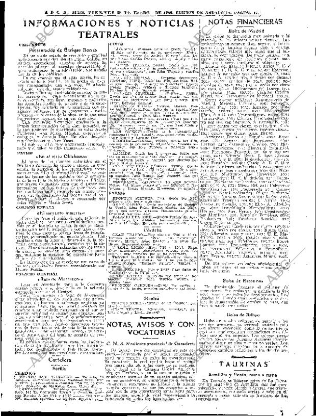 ABC SEVILLA 25-01-1946 página 17
