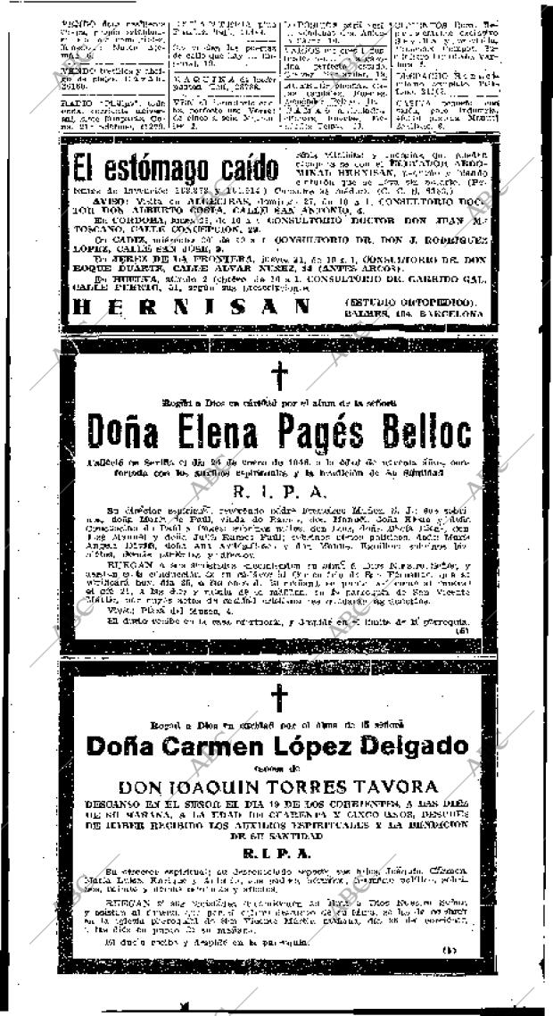 ABC SEVILLA 25-01-1946 página 20