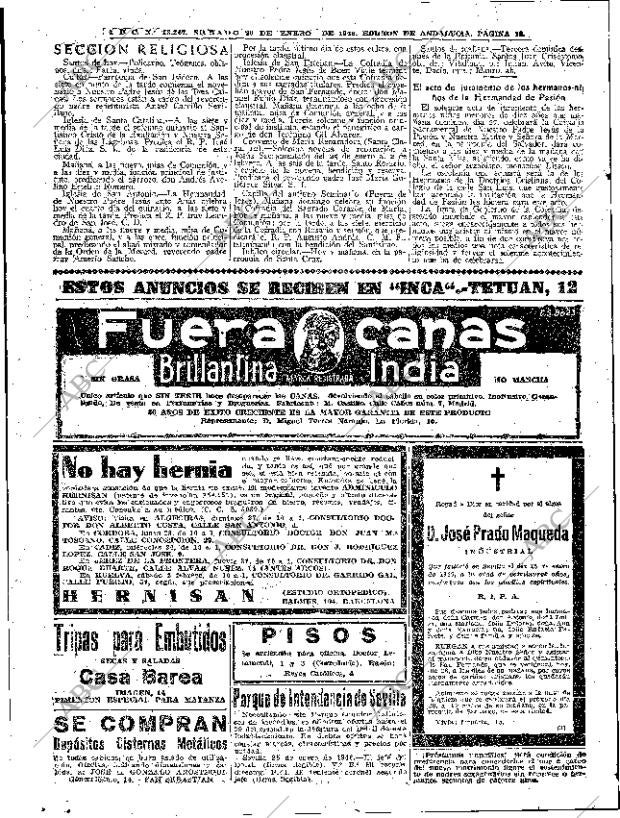 ABC SEVILLA 26-01-1946 página 16