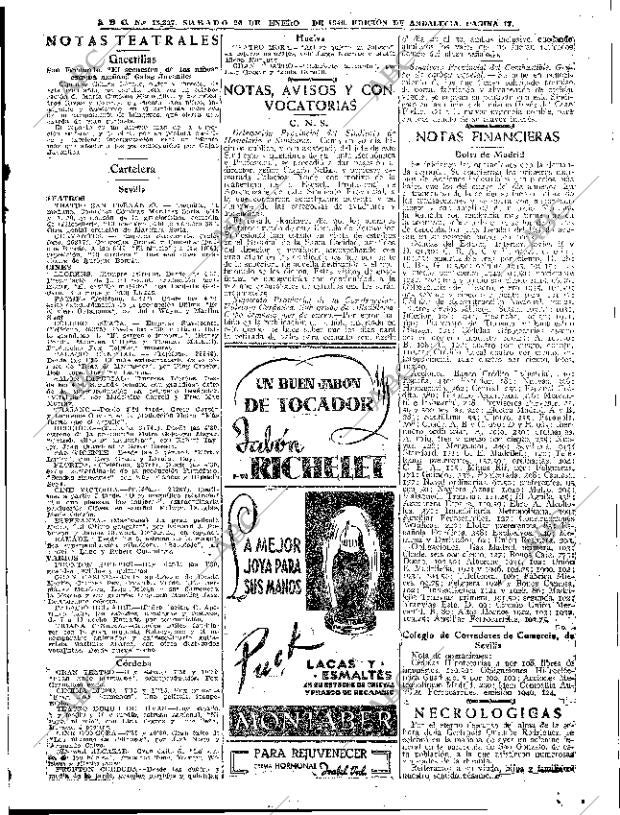 ABC SEVILLA 26-01-1946 página 17
