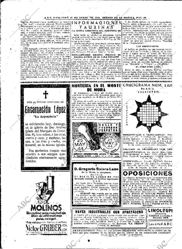 ABC MADRID 27-01-1946 página 46