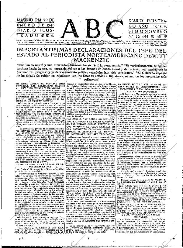 ABC MADRID 29-01-1946 página 15
