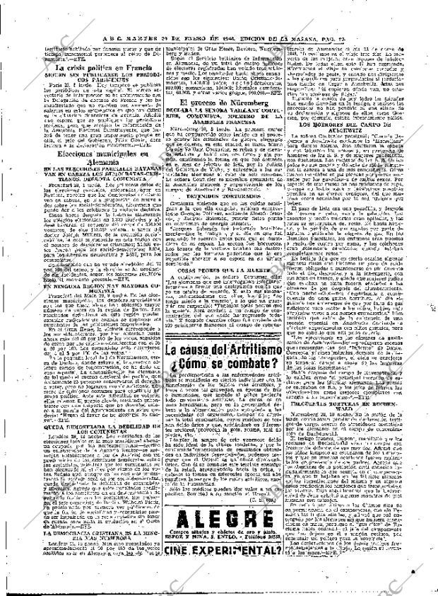ABC MADRID 29-01-1946 página 19