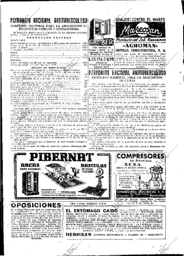 ABC MADRID 29-01-1946 página 2