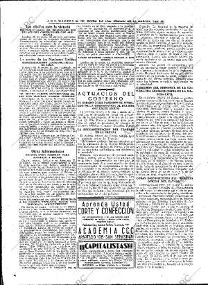 ABC MADRID 29-01-1946 página 20
