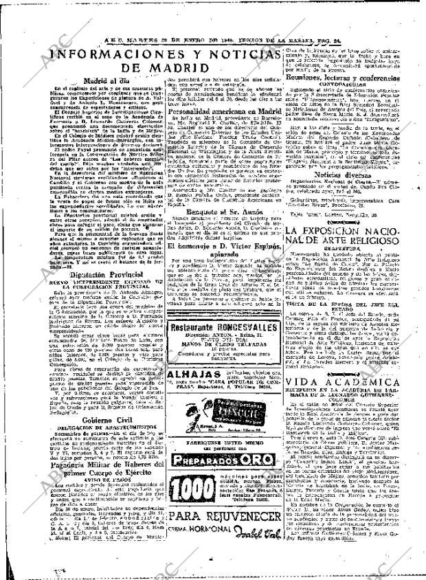 ABC MADRID 29-01-1946 página 24