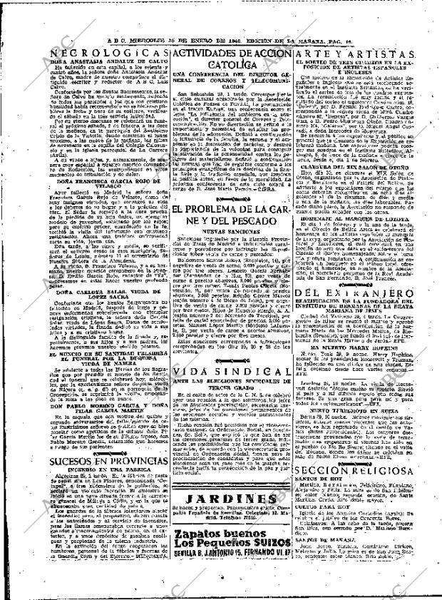 ABC MADRID 30-01-1946 página 16