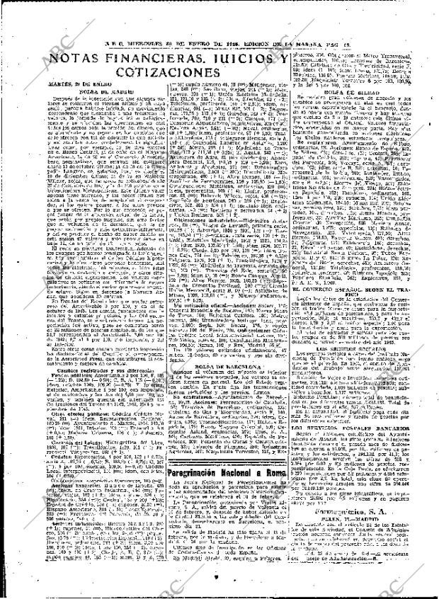 ABC MADRID 30-01-1946 página 18