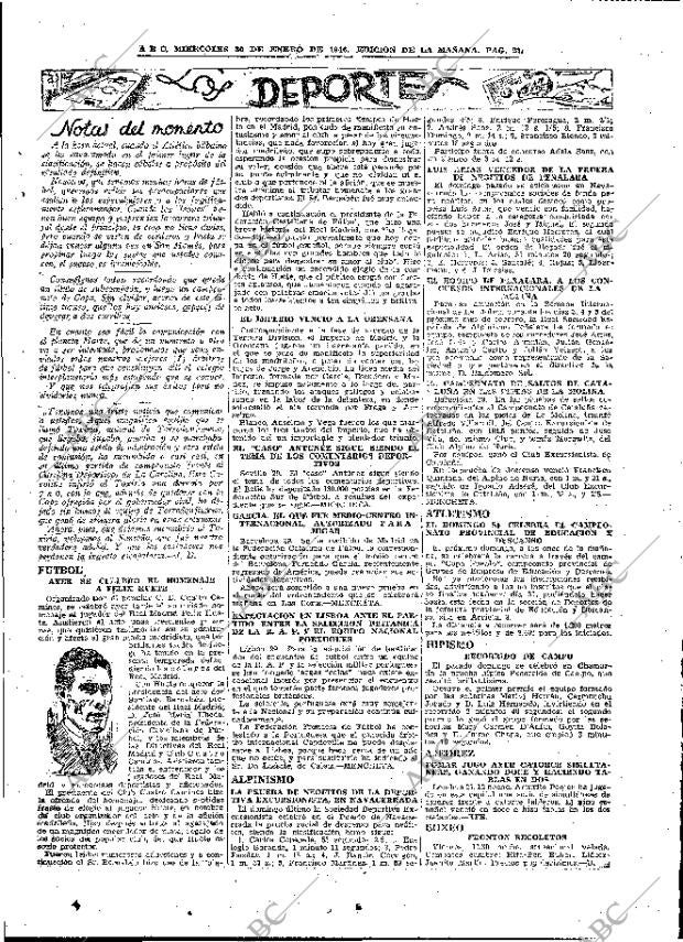ABC MADRID 30-01-1946 página 21