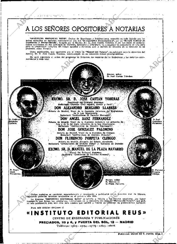 ABC MADRID 30-01-1946 página 6