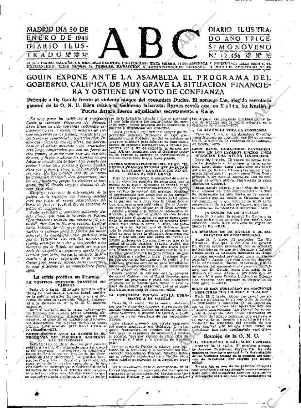 ABC MADRID 30-01-1946 página 7