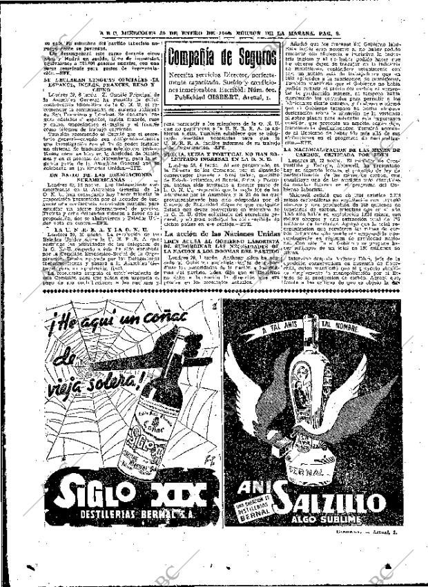 ABC MADRID 30-01-1946 página 8