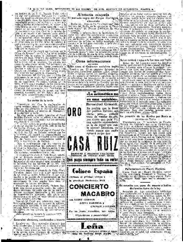 ABC SEVILLA 30-01-1946 página 9