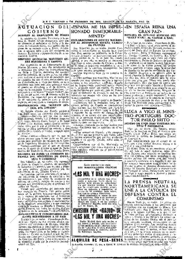 ABC MADRID 01-02-1946 página 18