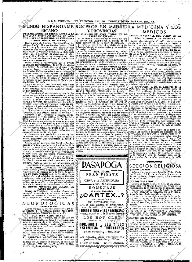 ABC MADRID 01-02-1946 página 22