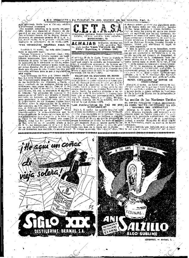 ABC MADRID 06-02-1946 página 8