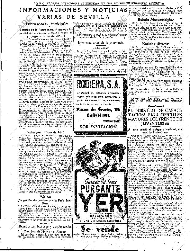 ABC SEVILLA 06-02-1946 página 15