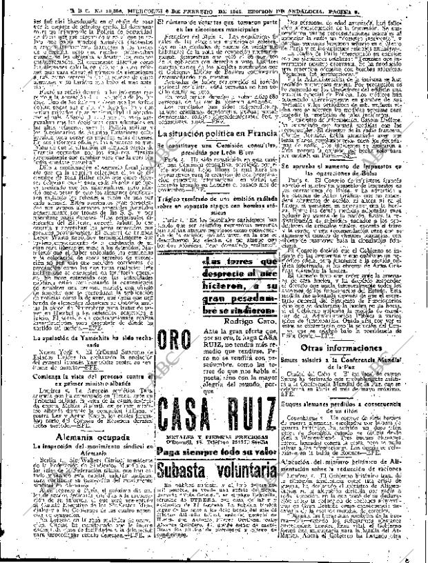 ABC SEVILLA 06-02-1946 página 9