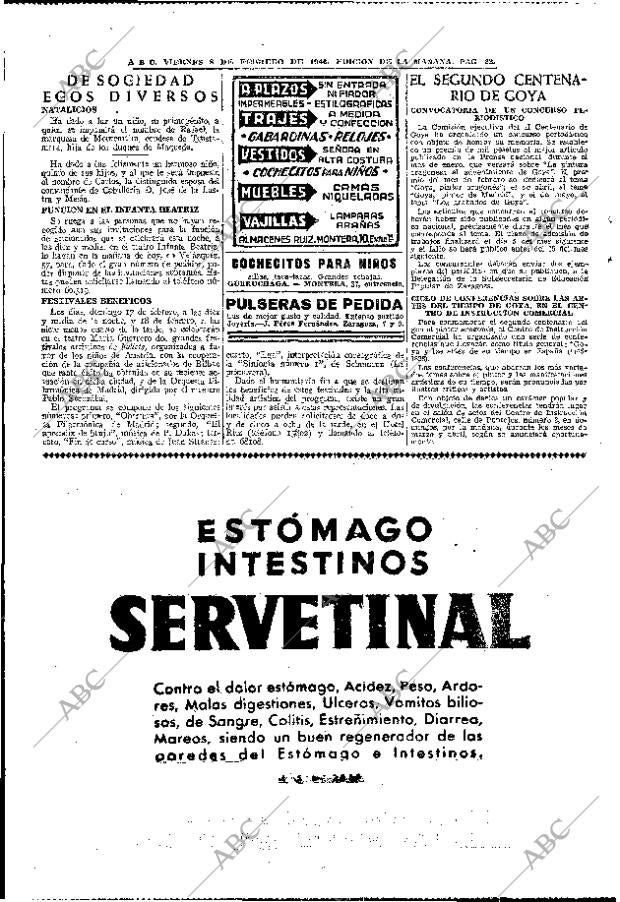 ABC MADRID 08-02-1946 página 22