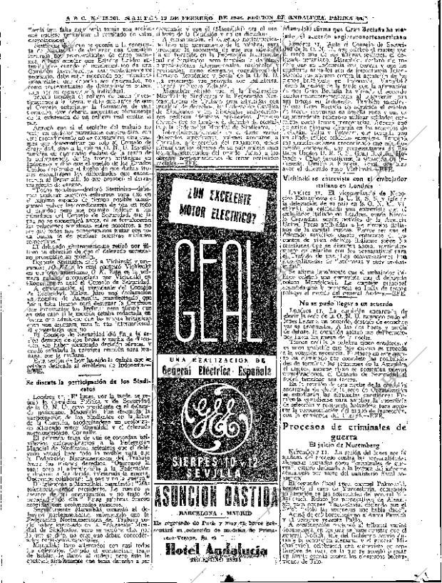 ABC SEVILLA 12-02-1946 página 18