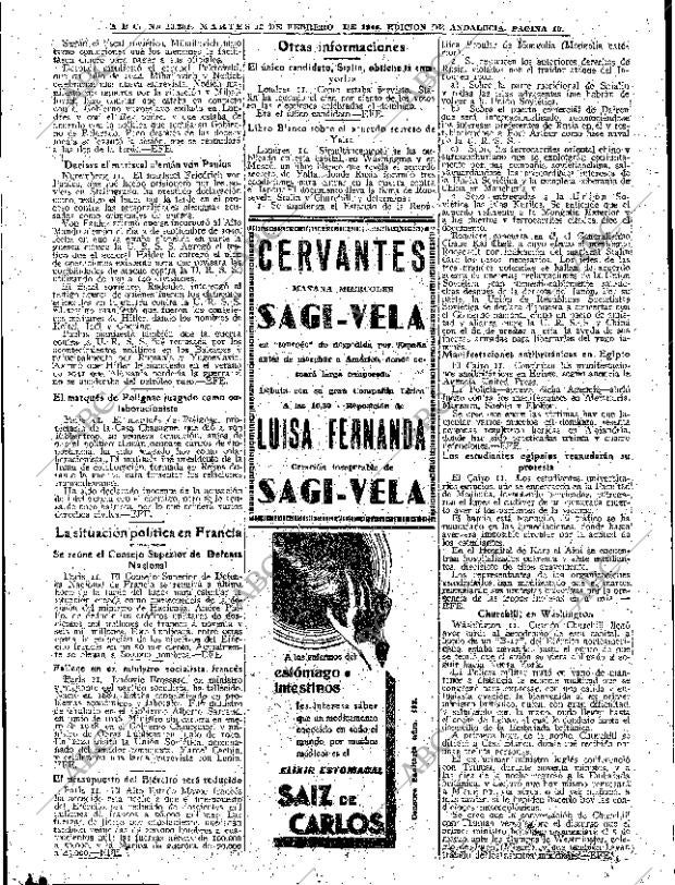ABC SEVILLA 12-02-1946 página 19